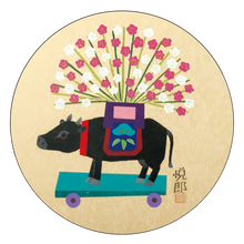 画像をギャラリービューアに読み込む, 鈴木悦郎展オリジナル 十二支ステッカーセット