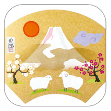 画像をギャラリービューアに読み込む, 鈴木悦郎展オリジナル 十二支ステッカーセット