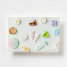 画像をギャラリービューアに読み込む, お干菓子 メッセージカードセット