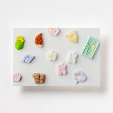 画像をギャラリービューアに読み込む, お干菓子 メッセージカードセット