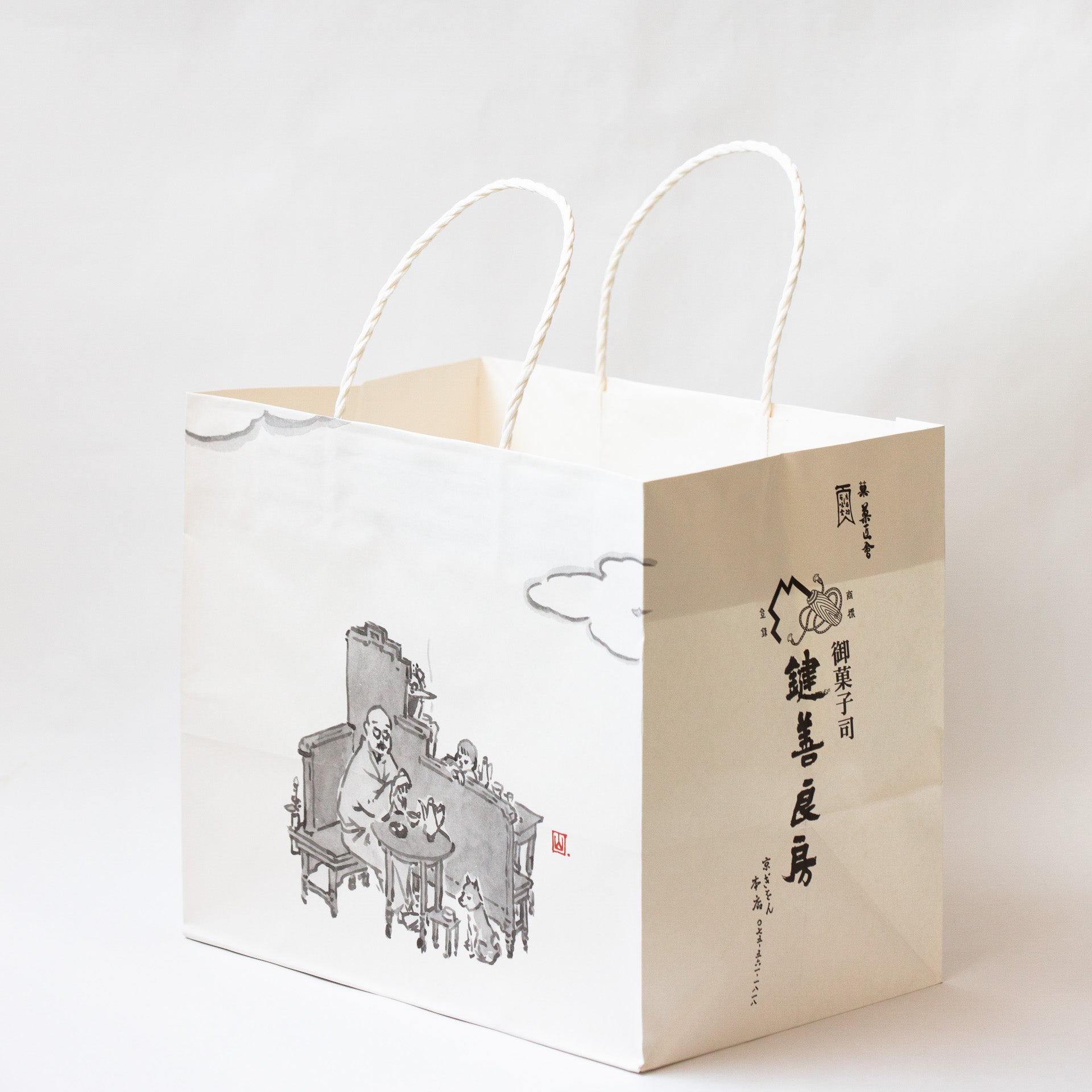 紙袋 手提げ袋（紙袋） – 鍵善良房オンラインショップ